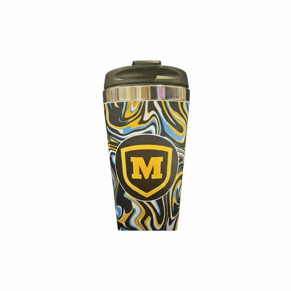 Marbleized Coffee Tumbler