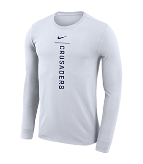 Long sleeve white dri 2025 fit shirt