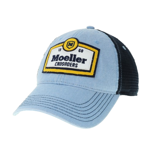 Dashboard Legacy Trucker Cap in Faded Chambray